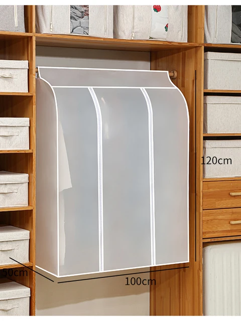 Transparente Kleiderschutzhülle für Kleider und Anzüge – Bild 9