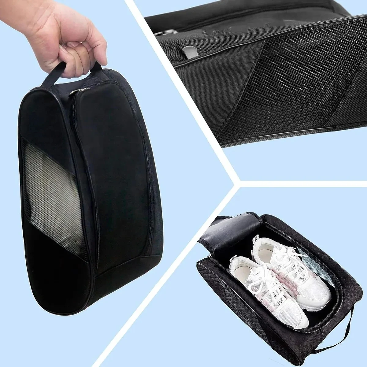 Leichte Schuhtasche mit Belüftung – Bild 5