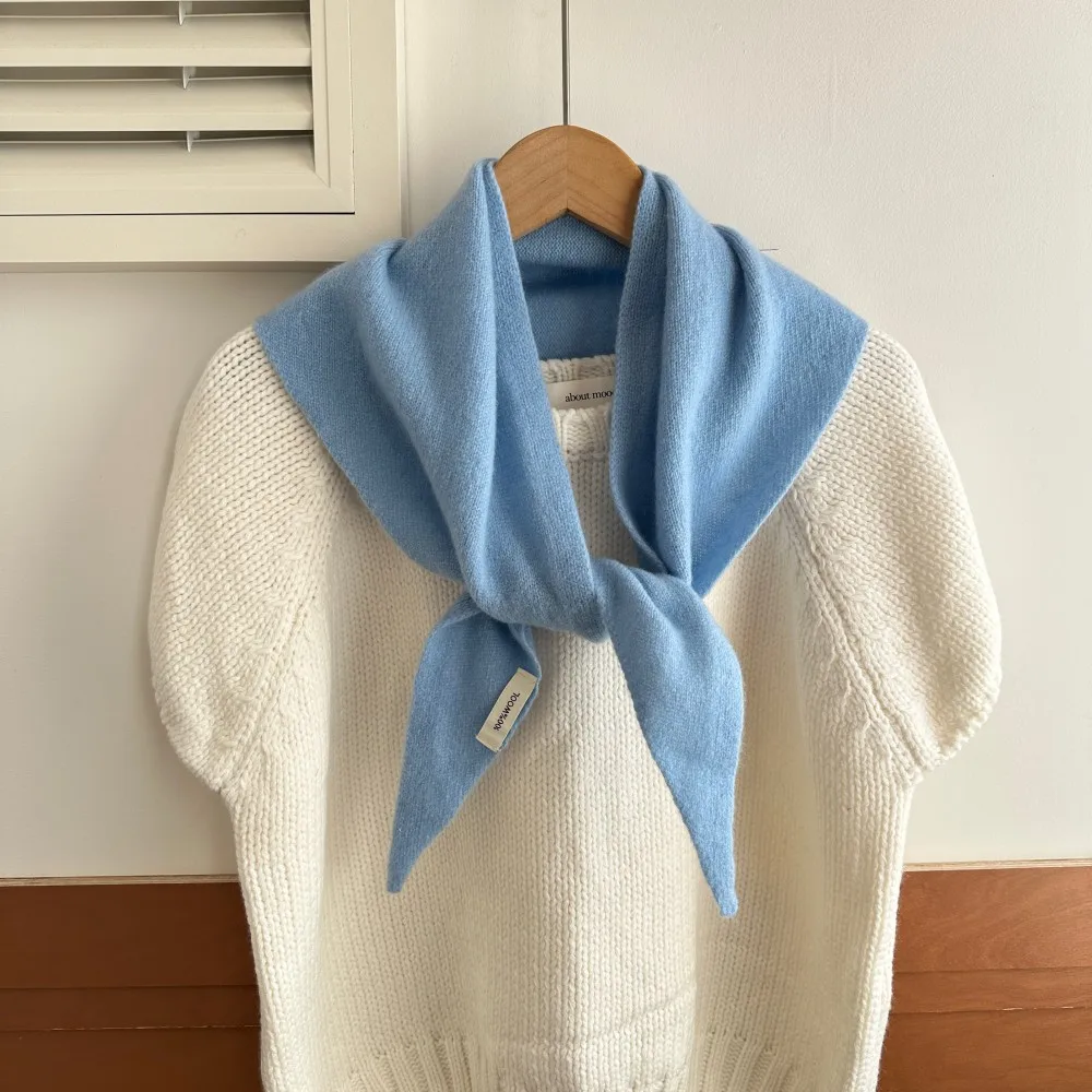 Damen-Winterschal aus 100 % Wolle – Bild 10
