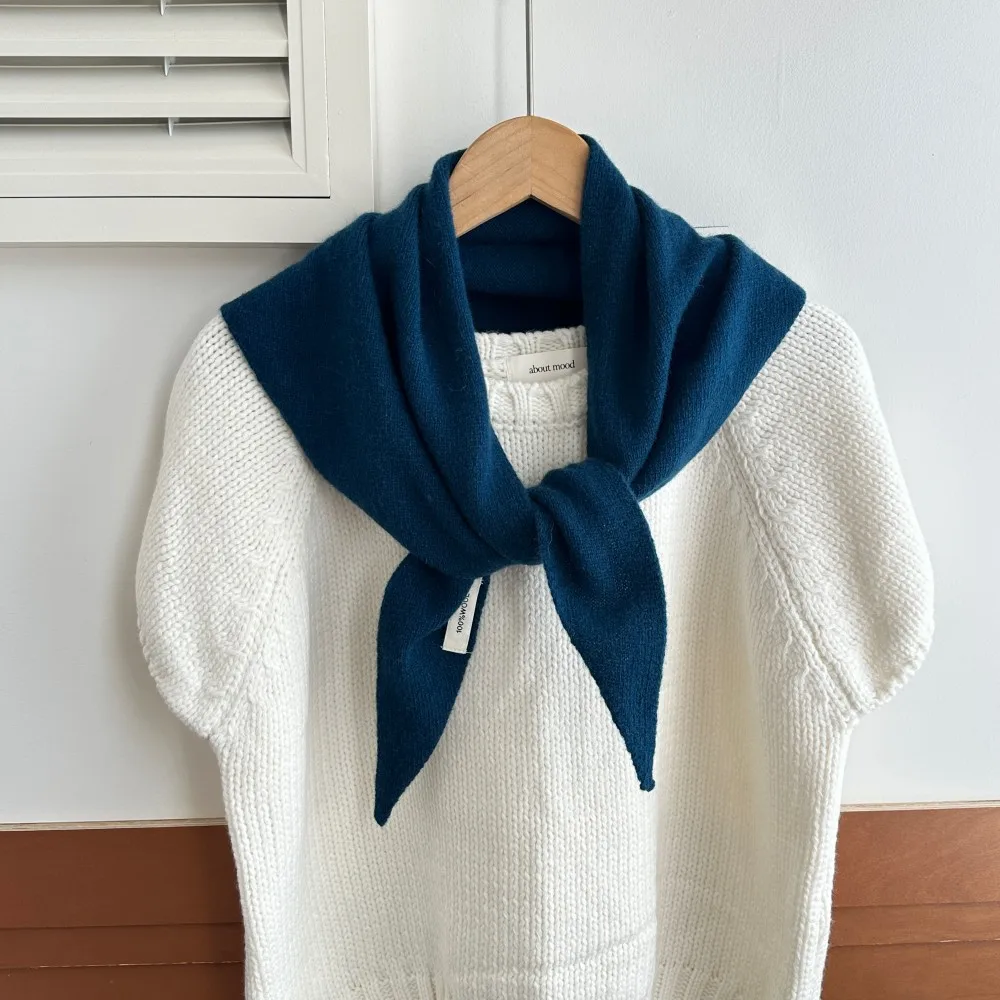 Damen-Winterschal aus 100 % Wolle – Bild 19