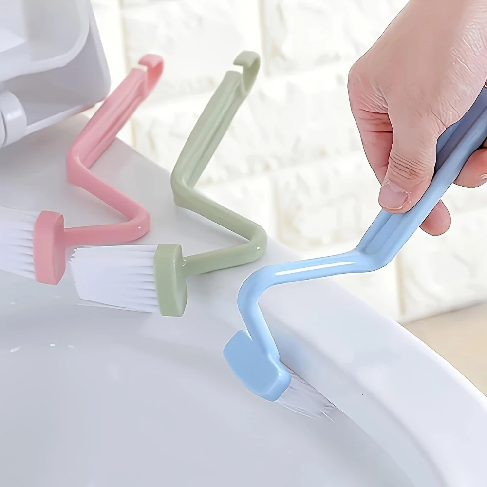 Gebogene WC-Bürste mit langem Griff (1–3 Stück) – Bild 4