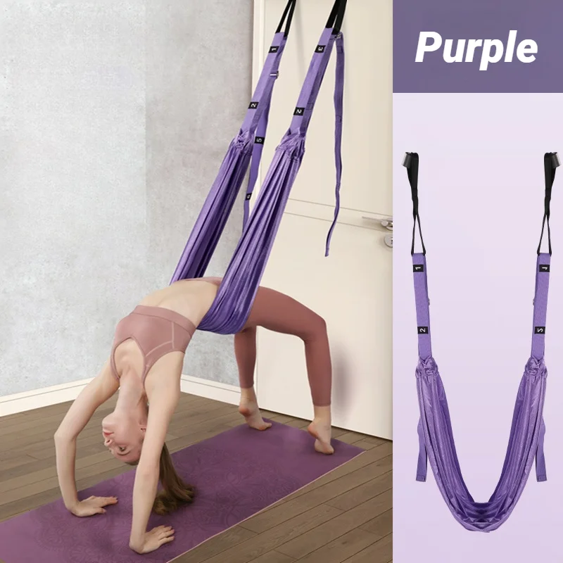 Yoga-Gurt mit Schlaufen, verstellbar – Bild 7