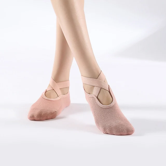 Damen-Yoga- und Pilates-Socken mit Noppen – Bild 11