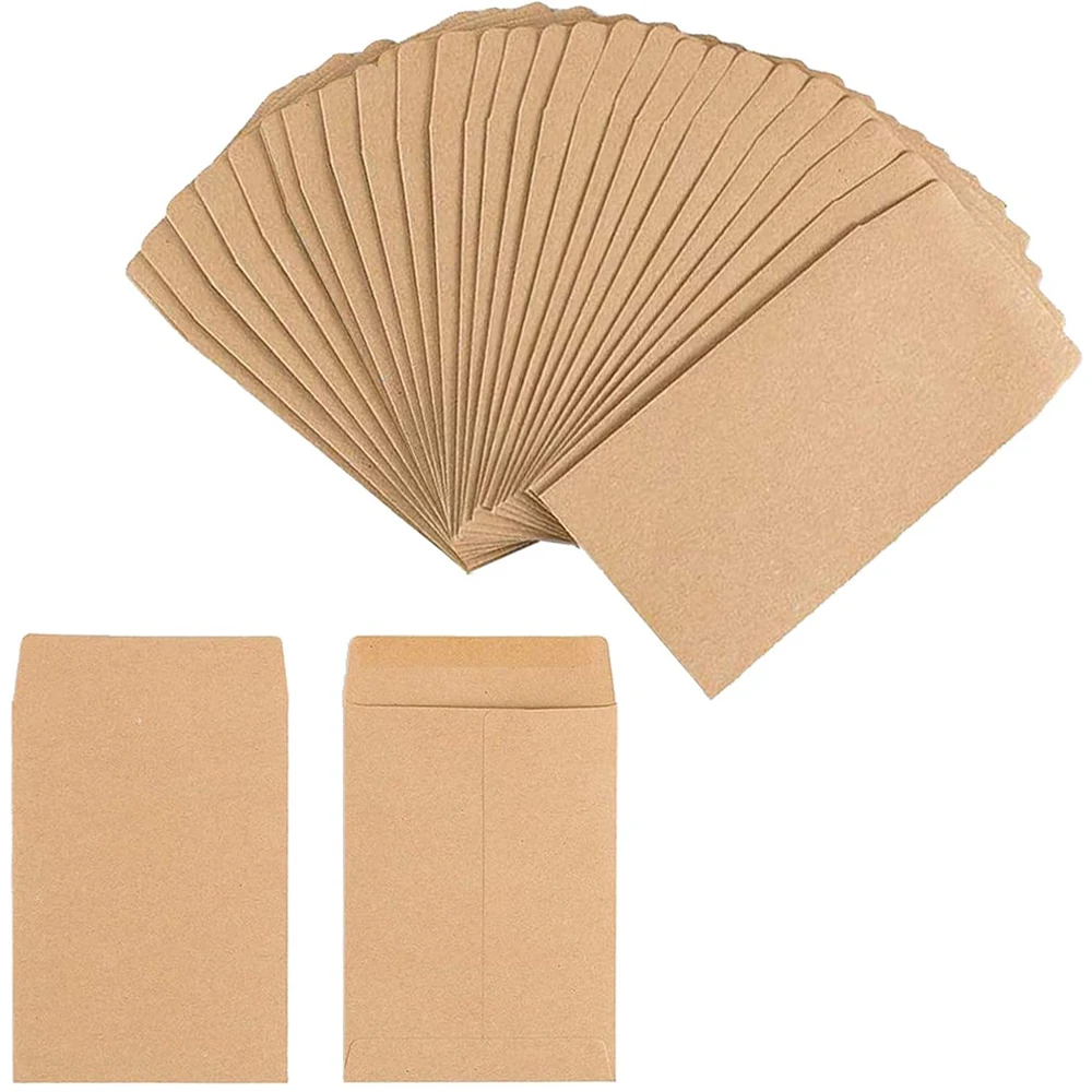Kleine Papierumschläge 6 × 10 cm, 100 oder 200 Stück – Bild 2