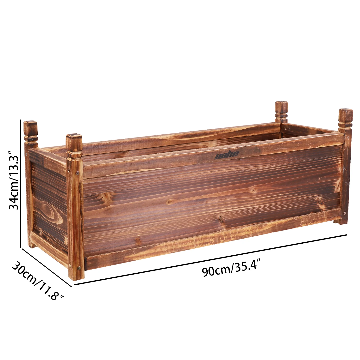 Hochbeet aus Holz für draußen – Bild 3