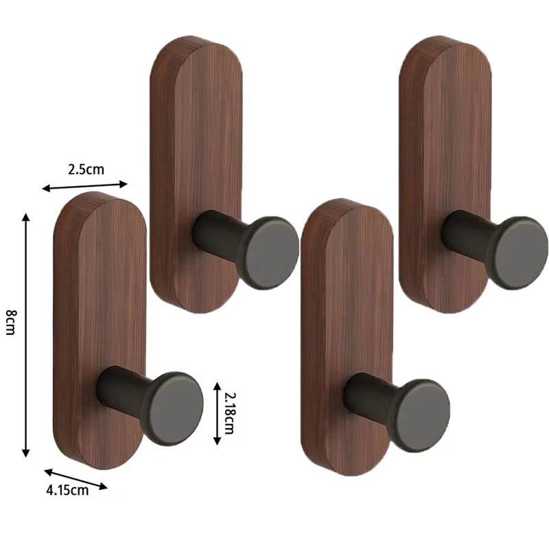 Selbstklebende Holz-Wandhaken – Bild 12