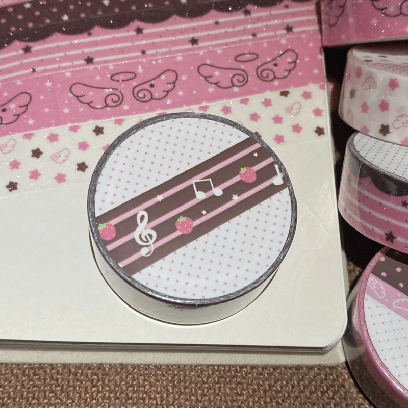 Glitzer-Washi-Tape Flügel & Herzen – Bild 10