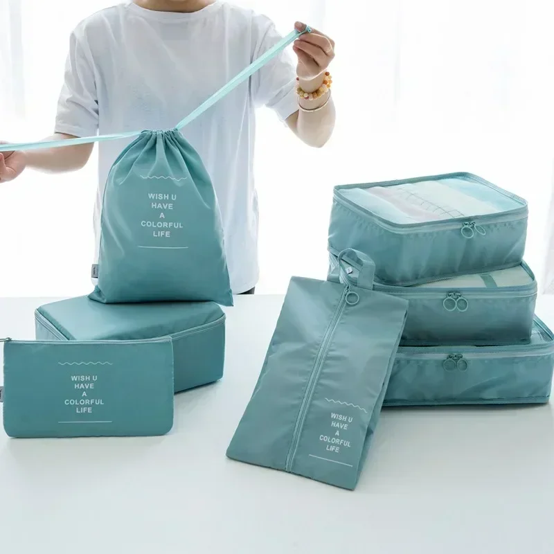 Packtaschen-Set für Koffer, 7-teilig – Bild 3