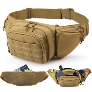 Große Outdoor-Hüfttasche, leicht