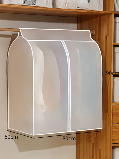 Transparente Kleiderschutzhülle für Kleider und Anzüge – Bild 12