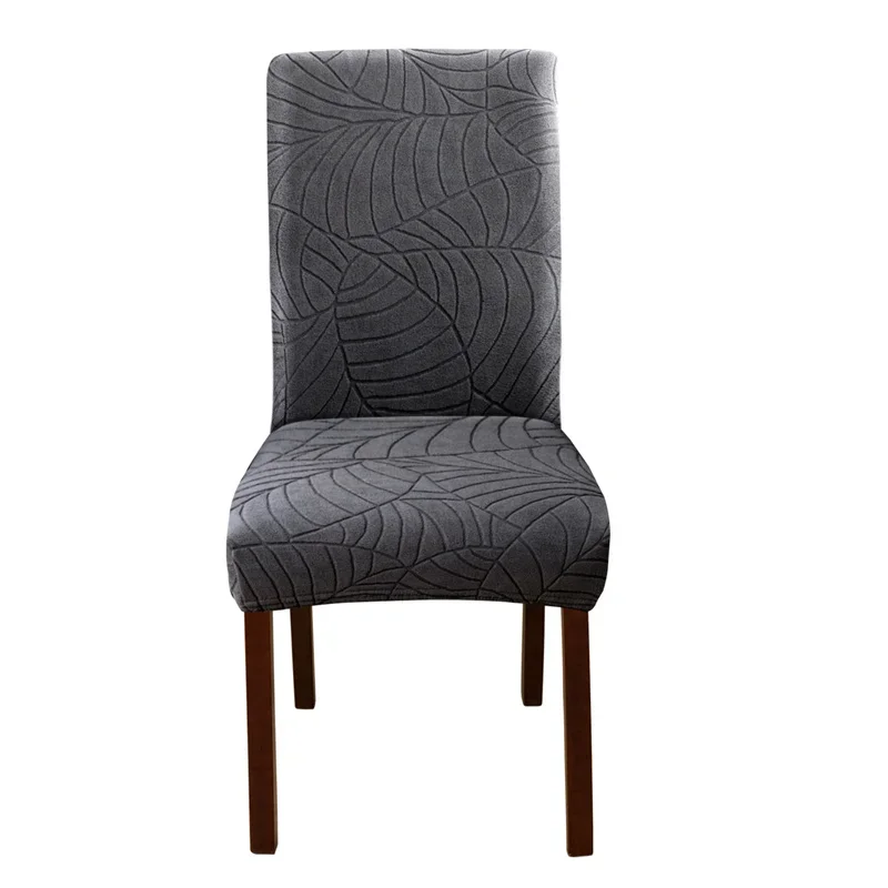 Stuhlhussen mit Blatt-Jacquard, dehnbar (1, 4 oder 6 Stück) – Bild 19