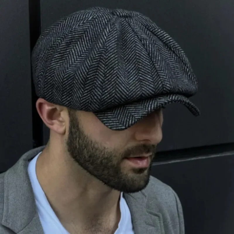 Herren-Schiebermütze im Retro-Stil – Bild 3