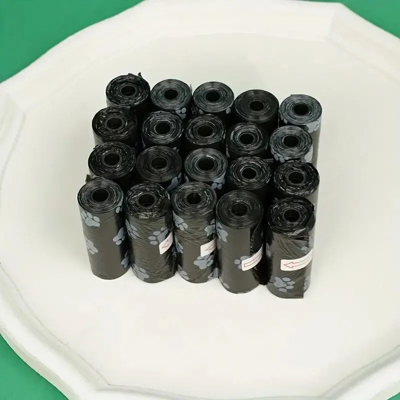Hundekotbeutel mit Pfotenmotiv, 10 Rollen – Bild 5