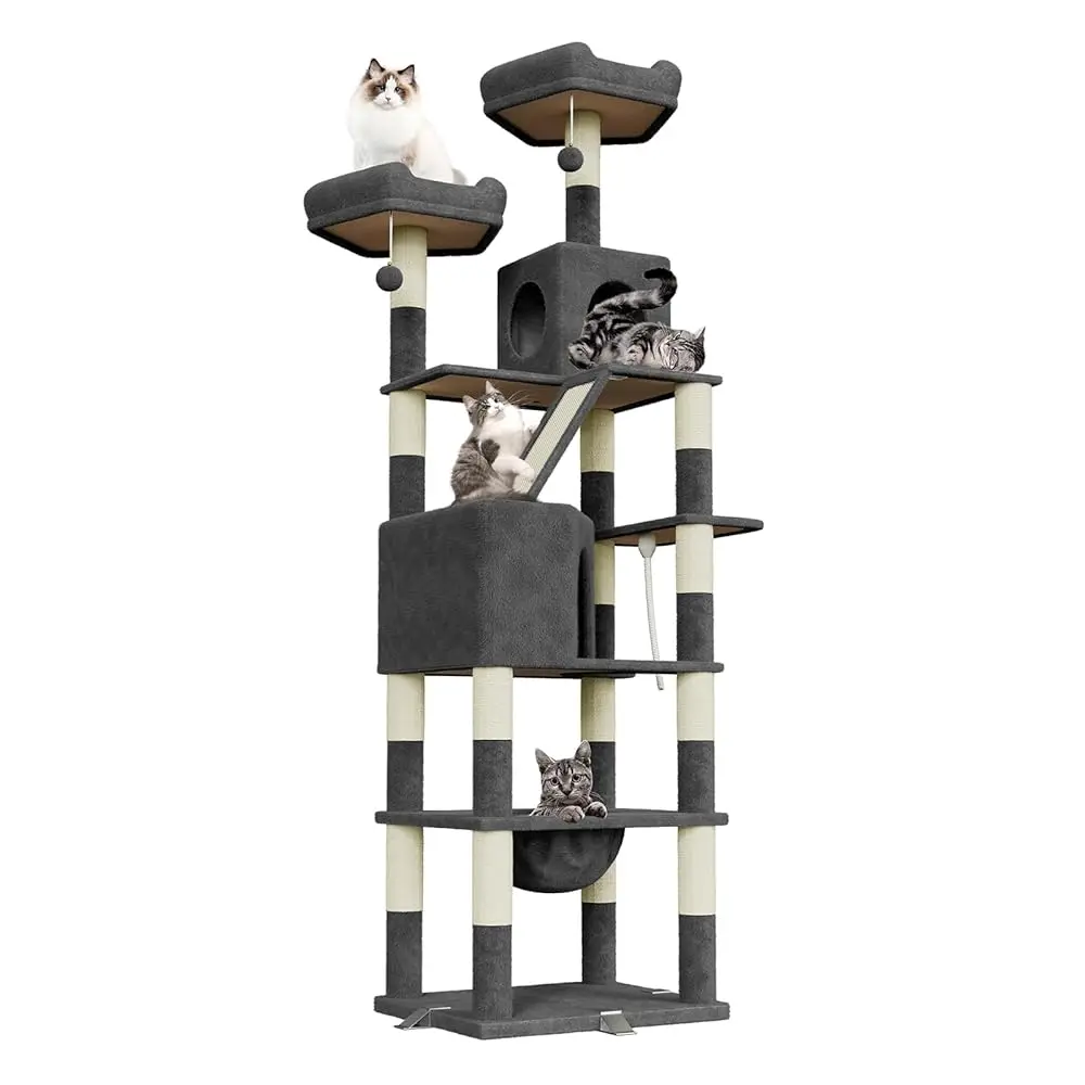Oak & Tea XXL-Kratzbaum 208 cm – Bild 11