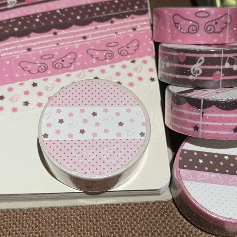 Glitzer-Washi-Tape Flügel & Herzen – Bild 6