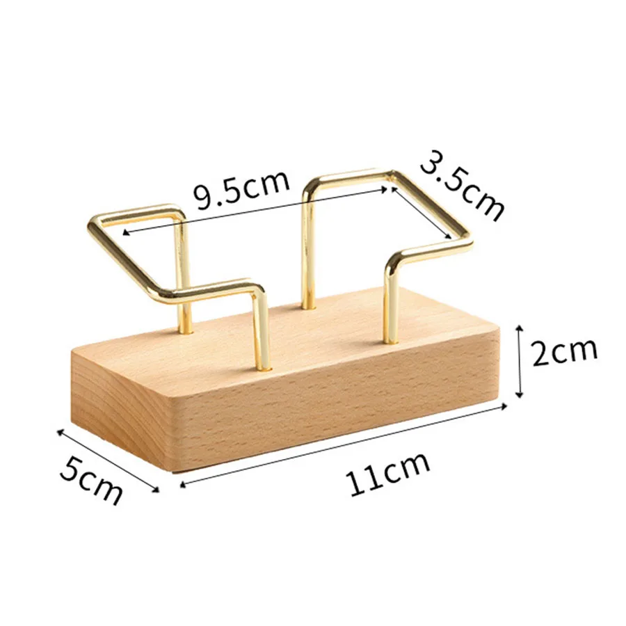 Visitenkartenhalter aus Holz für den Schreibtisch – Bild 8