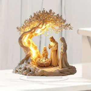 Krippenfiguren zur Weihnachtsdeko