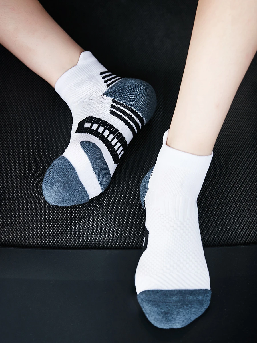 Sportsocken mit Frotteesohle, rutschfest, 3 Paar – Bild 4