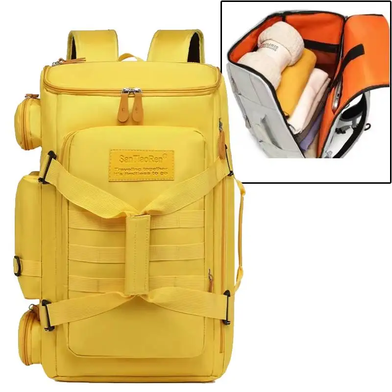 Große Sporttasche, auch als Rucksack tragbar – Bild 7