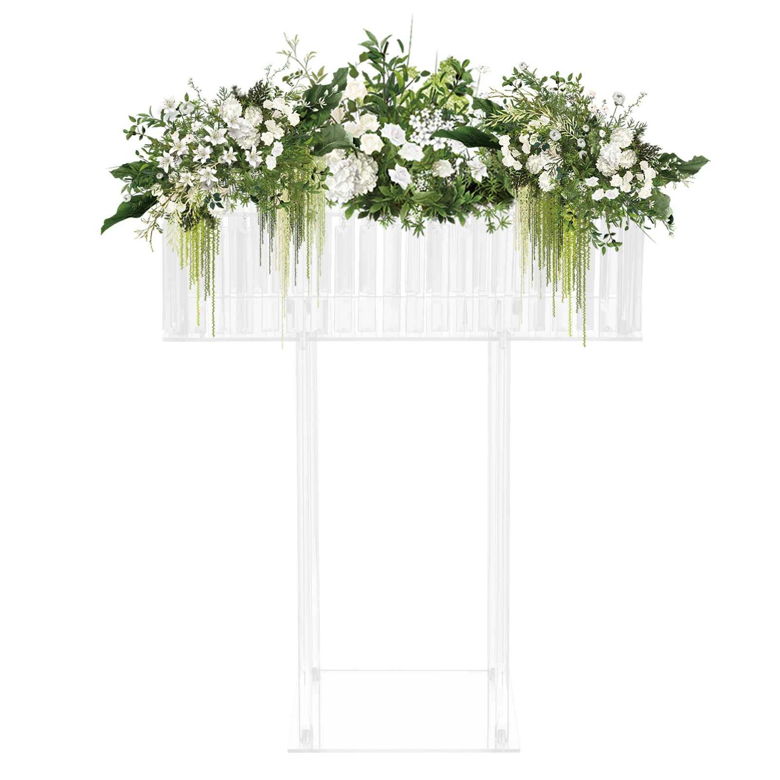 Kristall-Blumenständer als Tischdeko – Bild 6