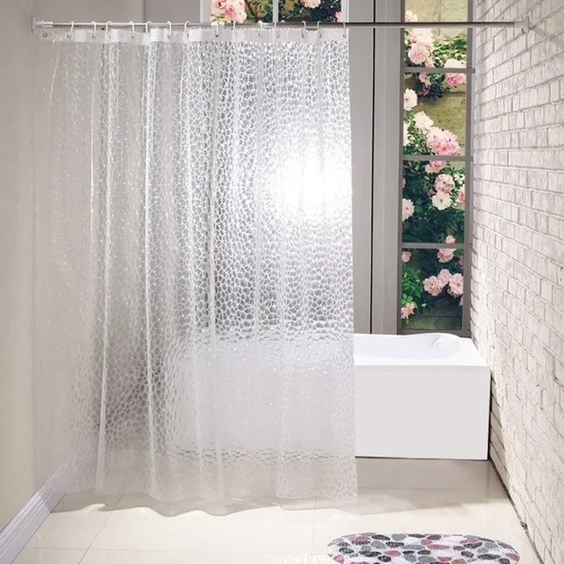 Duschvorhang 180 x 180 cm mit 3D-Motiv – Bild 2