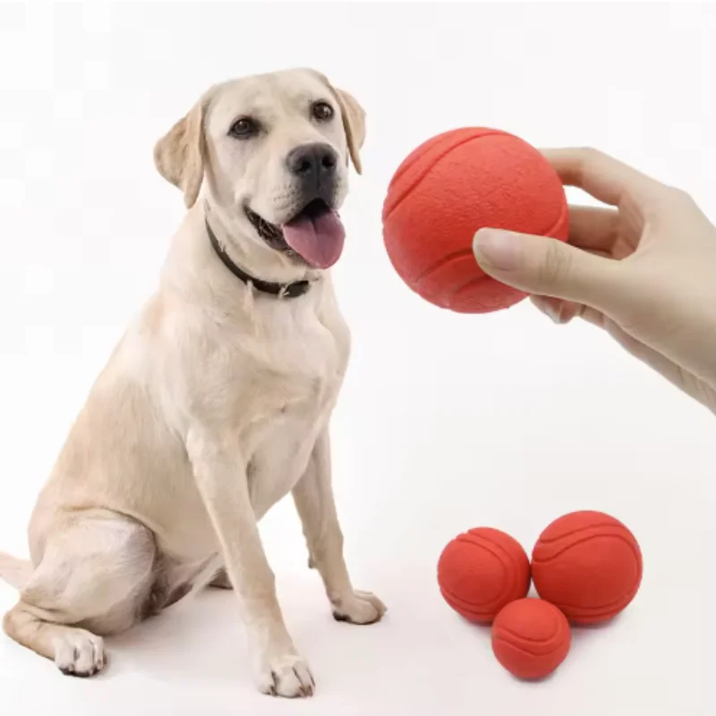 Kauball aus Gummi für Hund und Katze