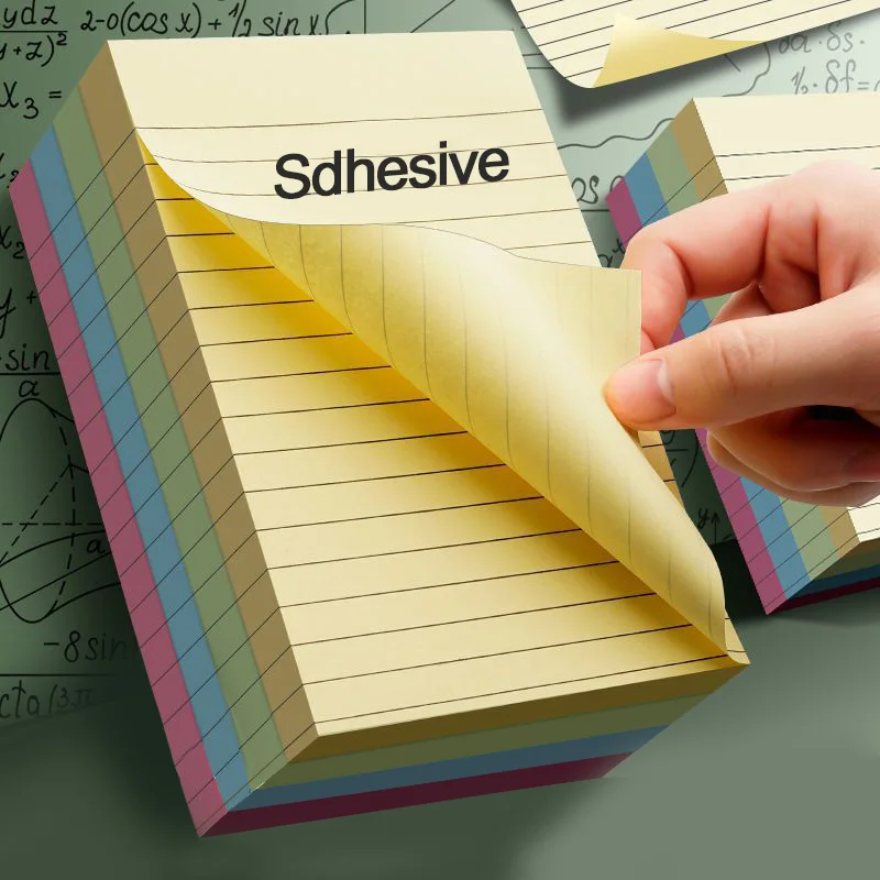 Haftnotizen liniert, 4 Farben, 200 Blatt – Bild 2