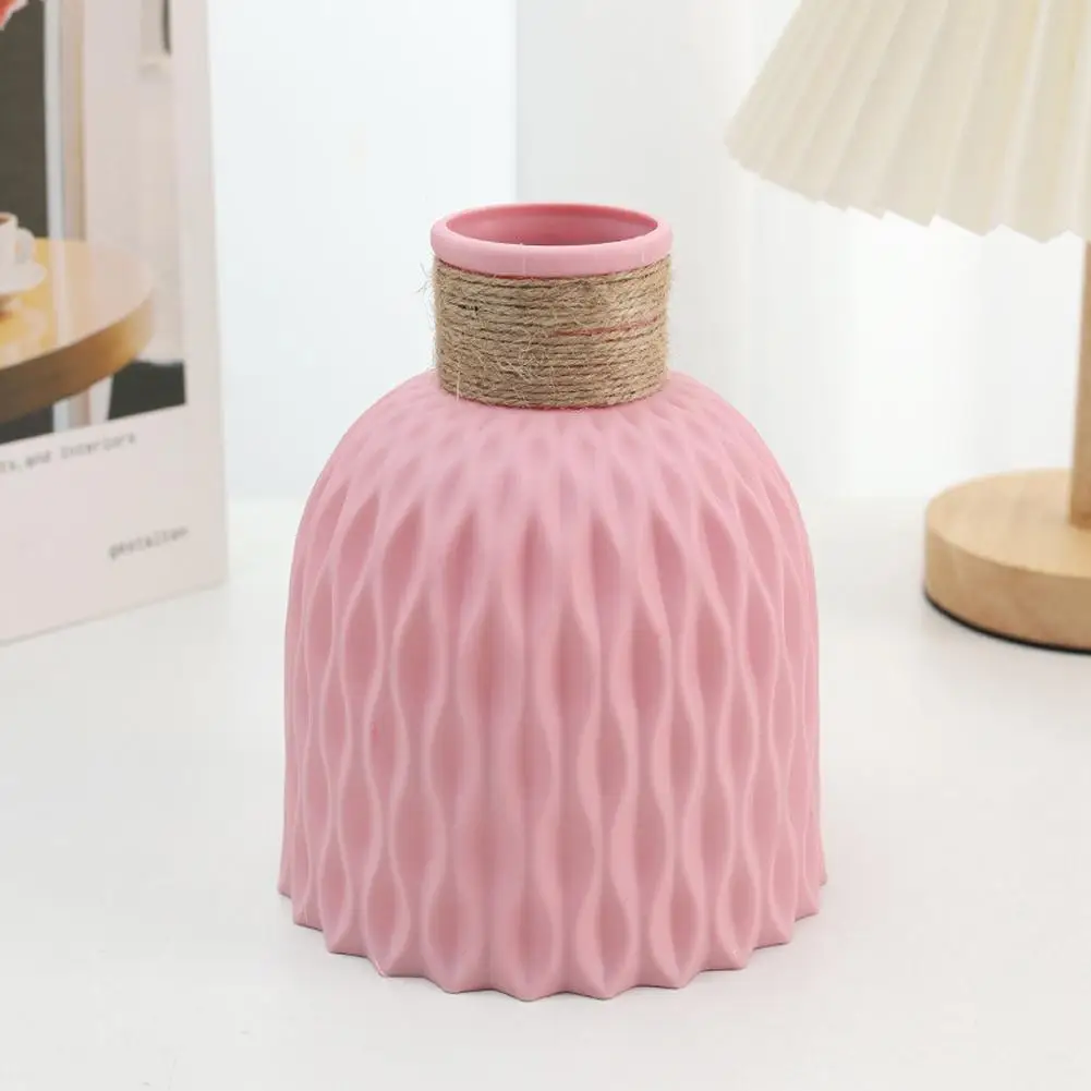 Deko-Vase mit Seil-Optik – Bild 4